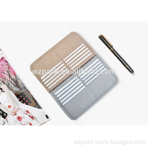 2017 New Arrival Hot Selling Unisex RFID OEM Denim Long Wallet Jean Card Holder Travel Wallet Travel Ticket Wallets Change Purse